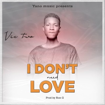 I Dont Need Love 